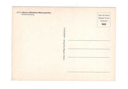 Ansichtskarte Löhne in Westfalen / Mennighüffen - Schloss Ulenburg