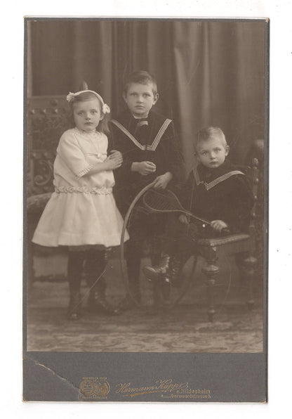 Fotografie Niedliche kleine Kinder - Hildesheim 1900er
