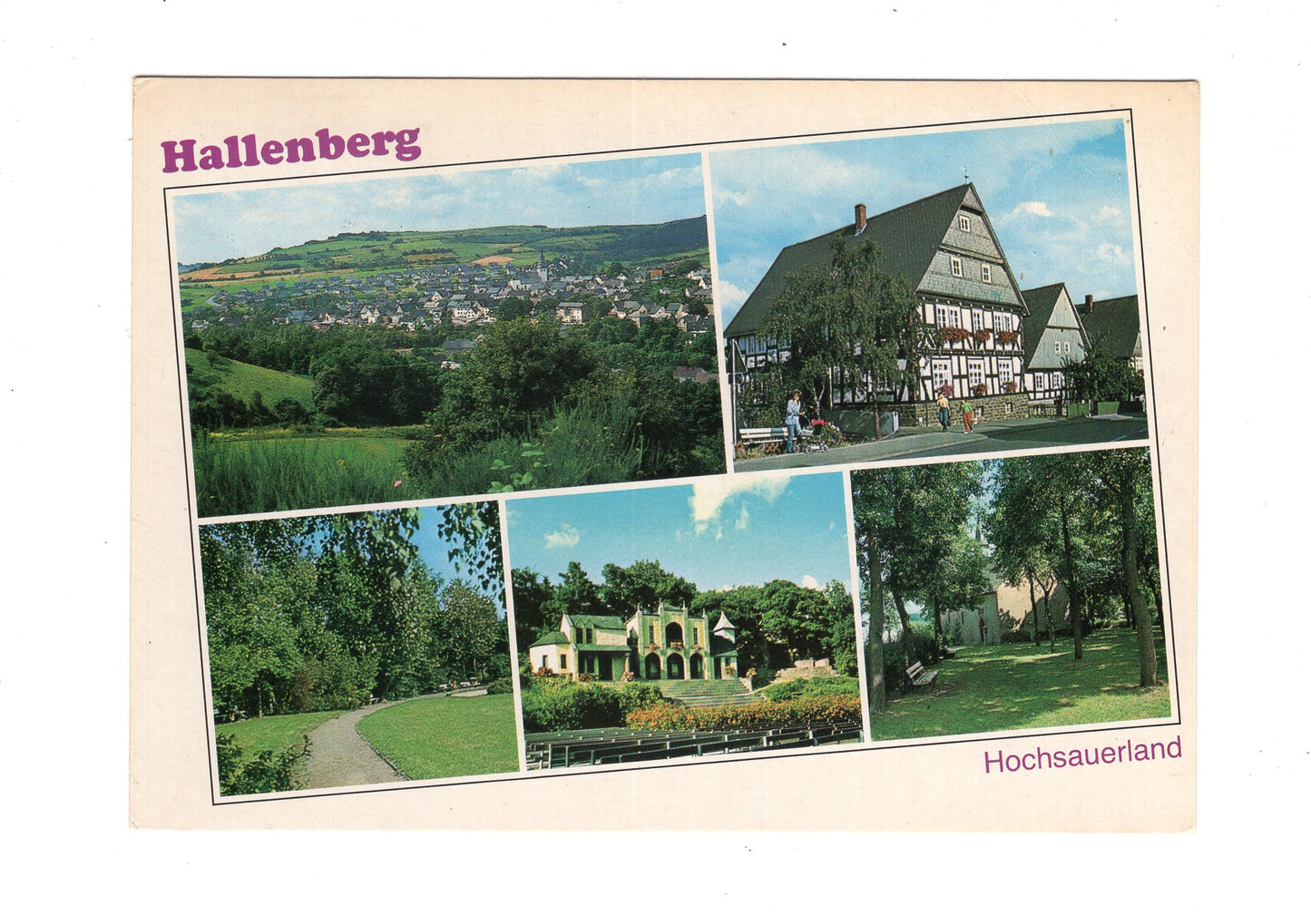 Ansichtskarte Hallenberg / Hochsauerland