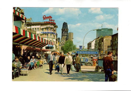 Ansichtskarte Berlin / Kurfürstendamm