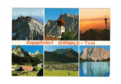Ansichtskarte Zugspitzdorf Ehrwald / Tirol / Österreich