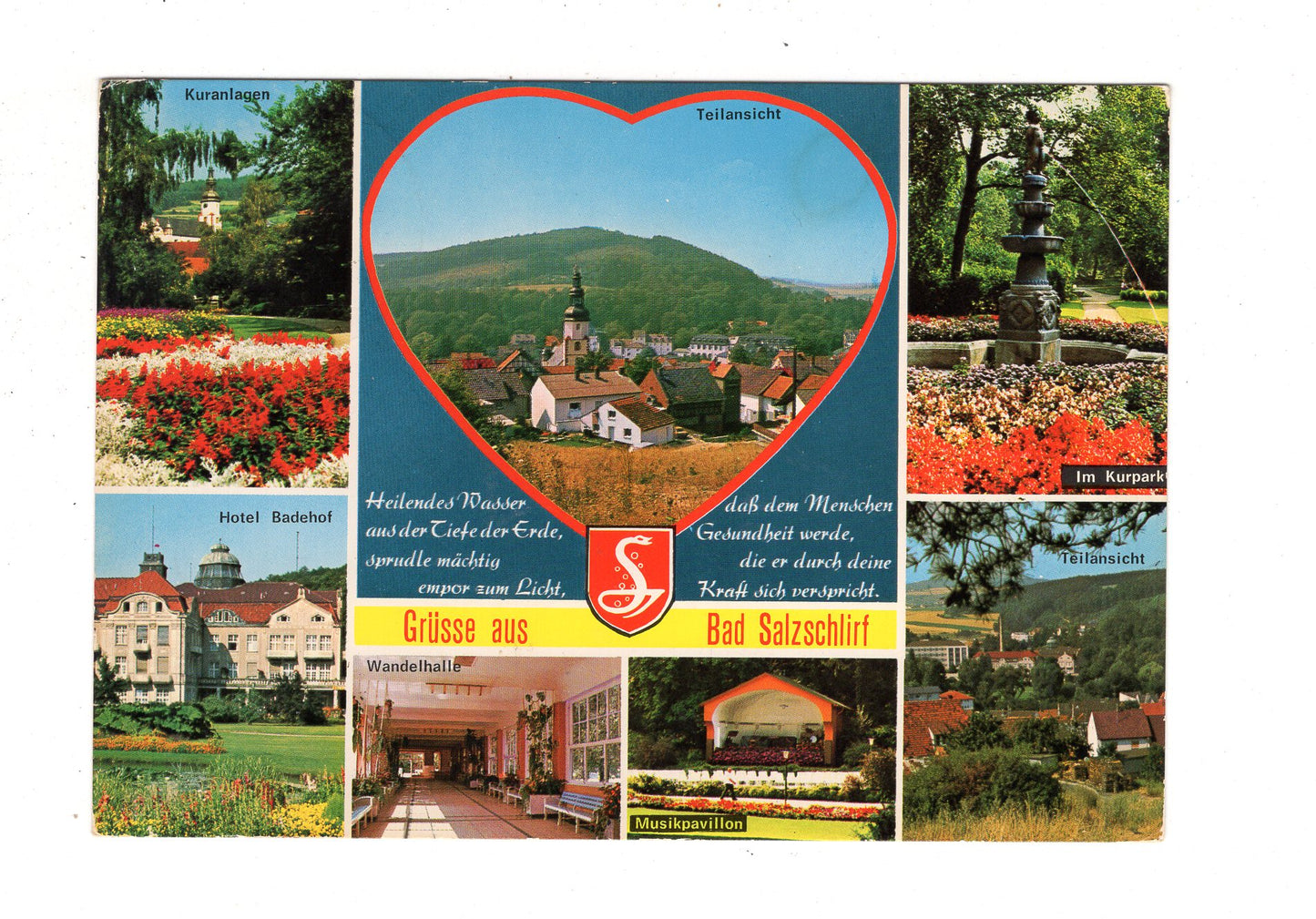 Ansichtskarte Bad Salzschlirf / Hotel Badehof +++ / J1-55