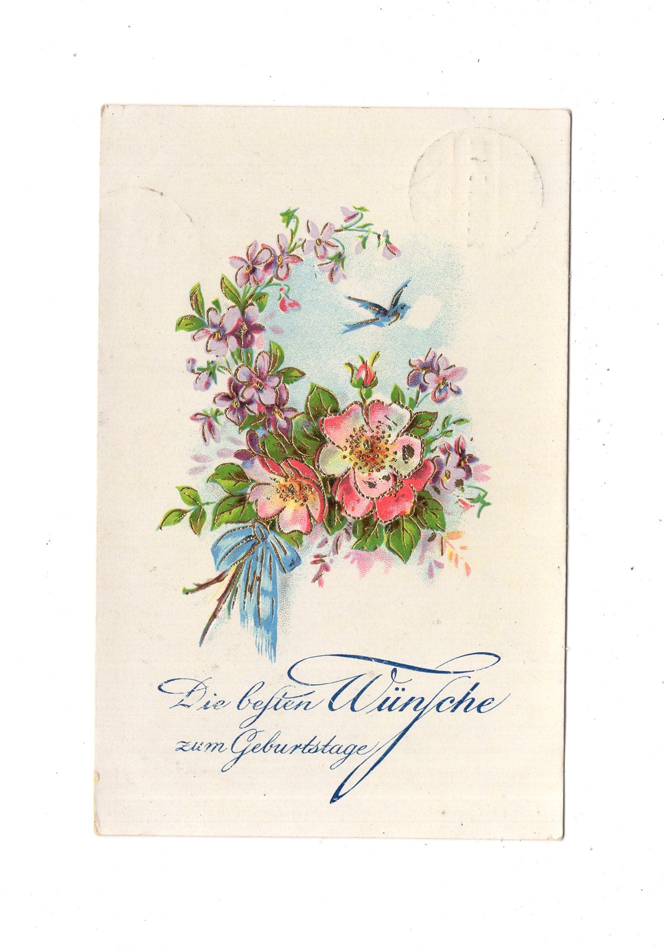 Ansichtskarte Glückwünsche / Glückwunsch zum Geburtstag / L1-62