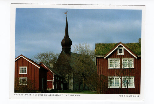 Ansichtskarte Petter-Dass-Museum in Alstahaug / Norwegen