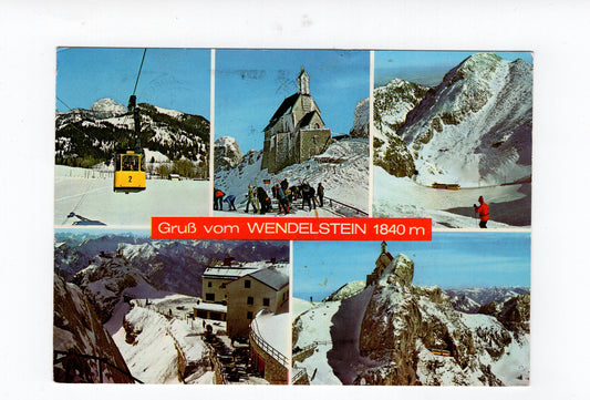 Ansichtskarte Wendelstein / Zahnradbahn / Seilbahn +++