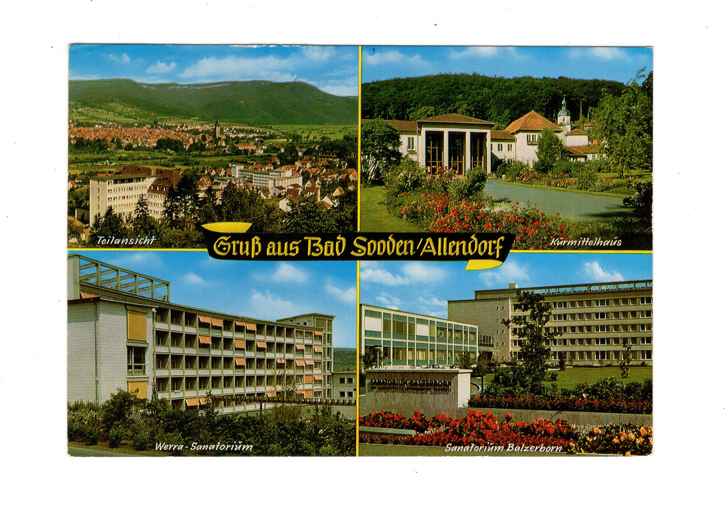Ansichtskarte Bad Sooden-Allendorf / Kurmittelhaus +++