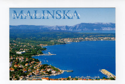 Ansichtskarte Malinska / Insel Krk / Kroatien
