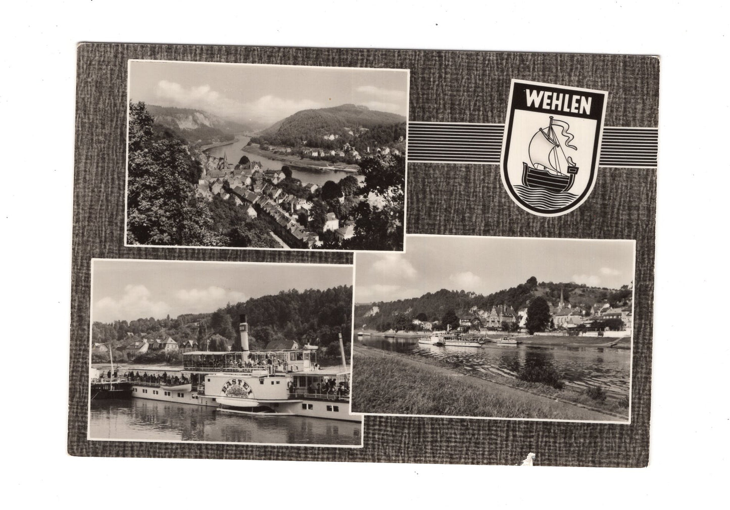 Ansichtskarte Sächsische Schweiz / Wehlen