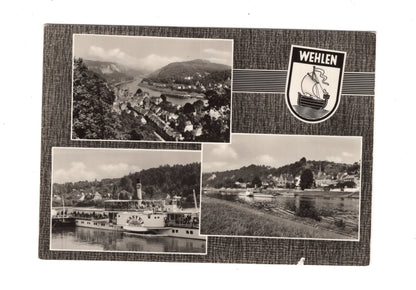 Ansichtskarte Sächsische Schweiz / Wehlen