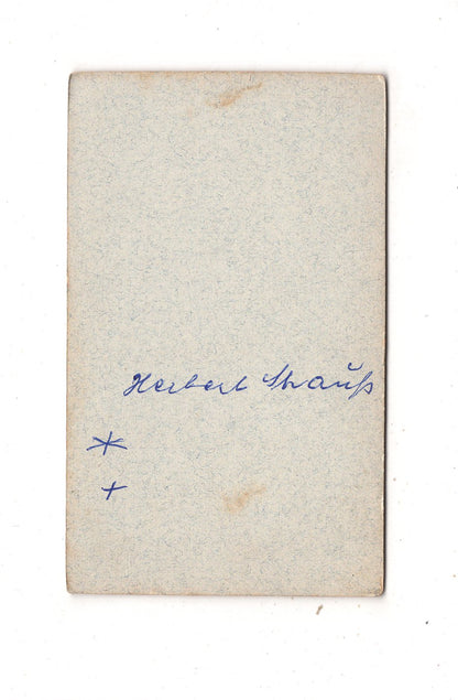 Fotografie Niedlicher kleiner Junge / benannt - Radebeul 1900er / CDV M1-32