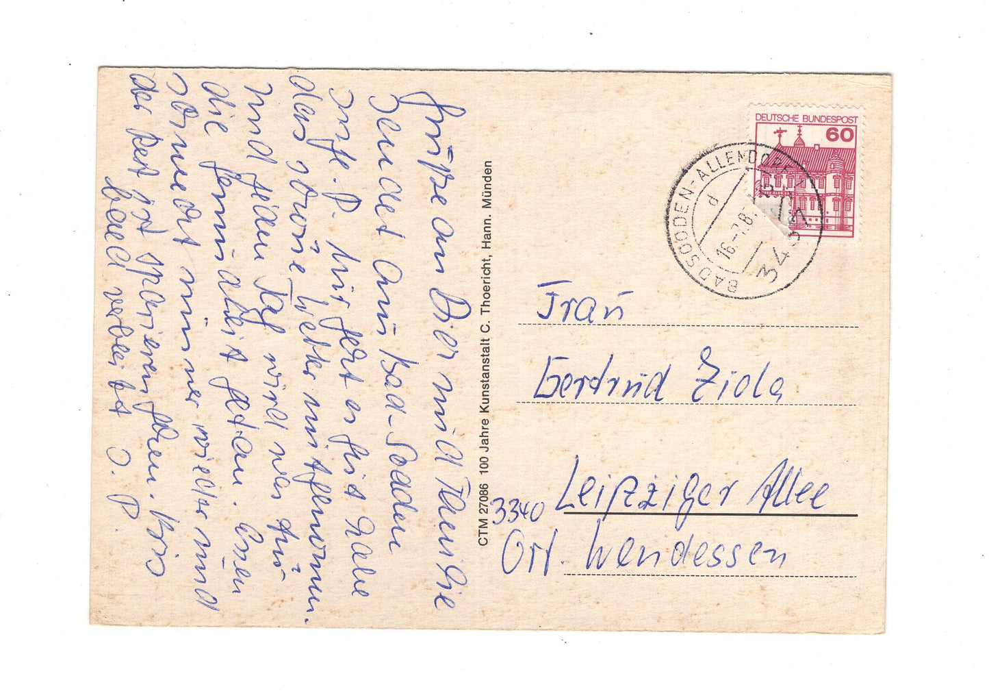 Ansichtskarte Bad Sooden-Allendorf / Kurmittelhaus +++