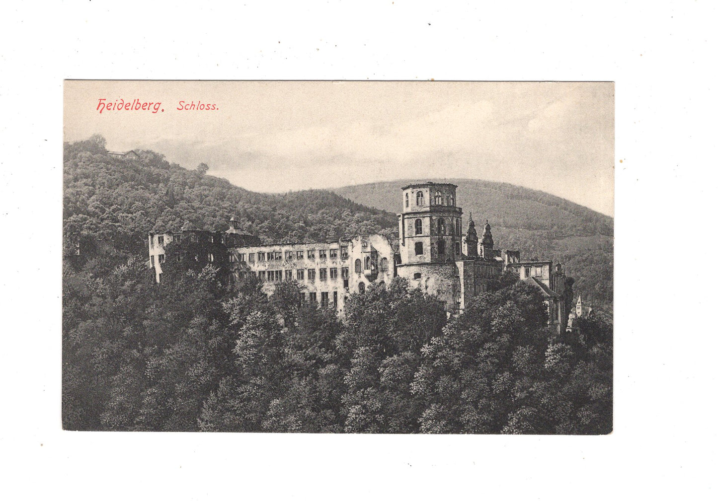 Ansichtskarte Heidelberg am Neckar / Schloss / M1-52