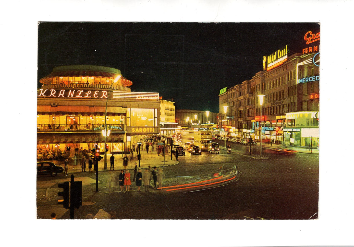 Ansichtskarte Berlin / Café Kranzler am Kurfürstendamm