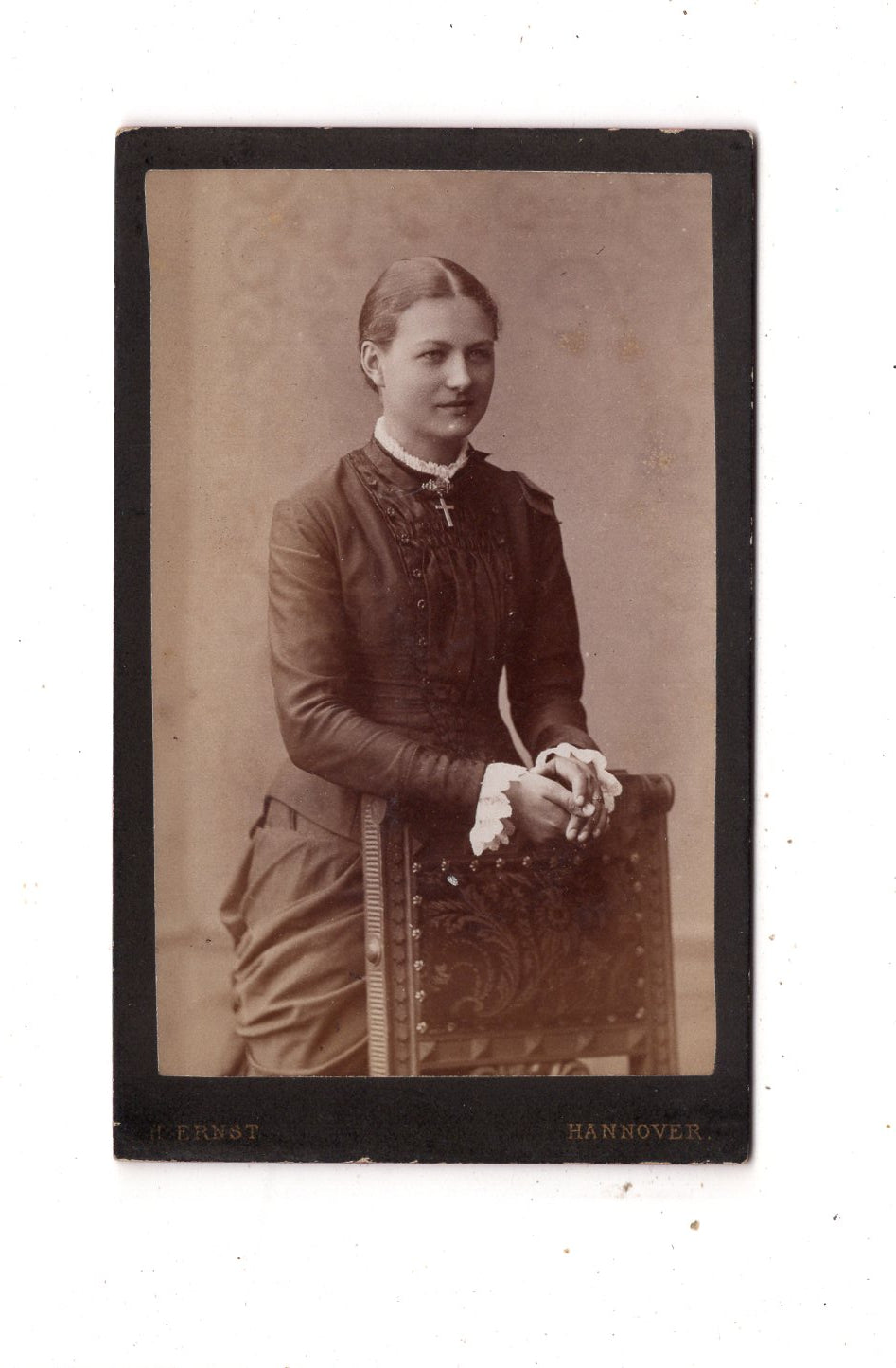 Fotografie Feine Dame - Hannover 1880er