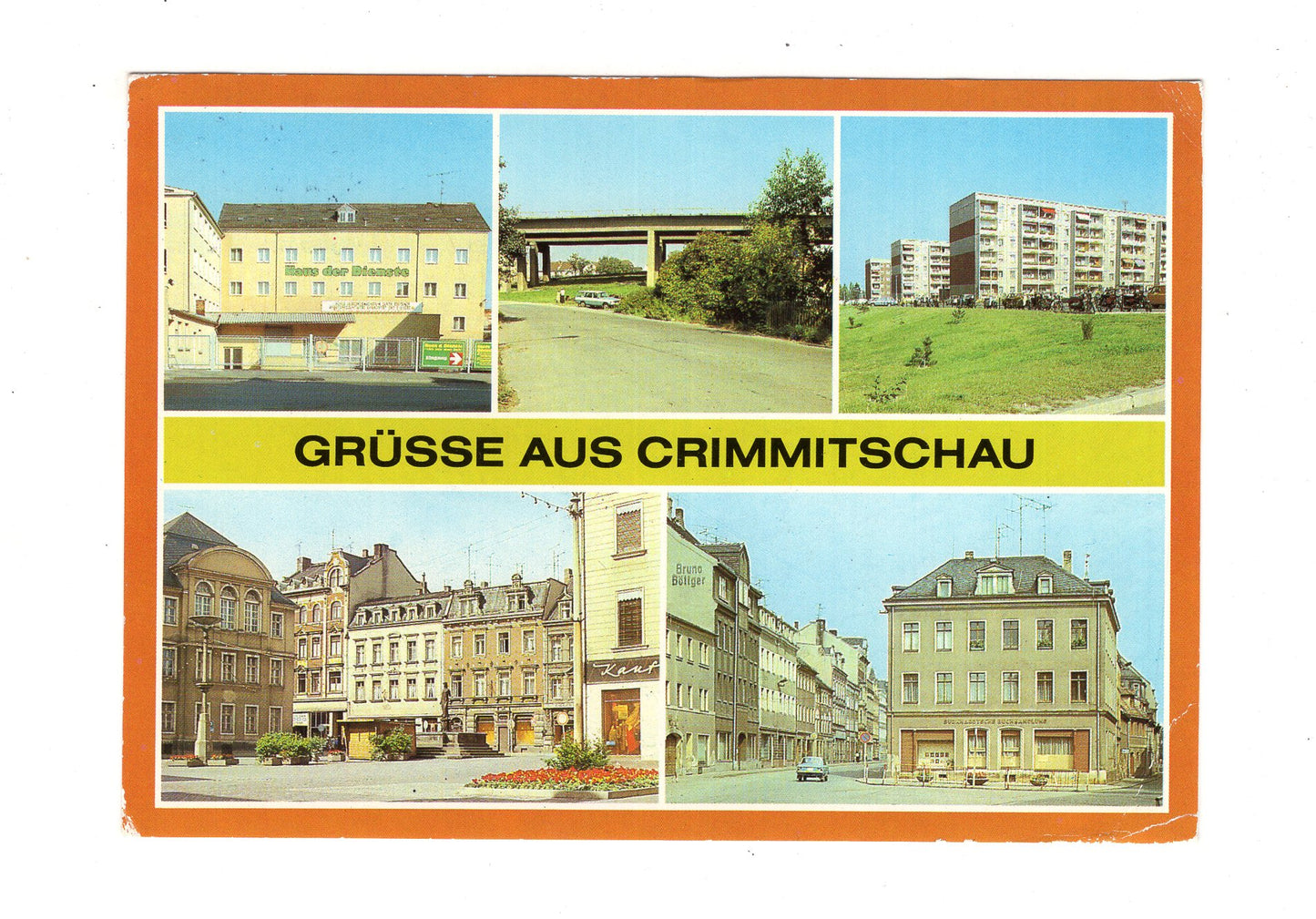 Ansichtskarte Crimmitschau / Kreis Werdau