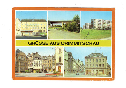 Ansichtskarte Crimmitschau / Kreis Werdau