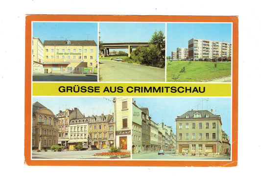 Ansichtskarte Crimmitschau / Kreis Werdau