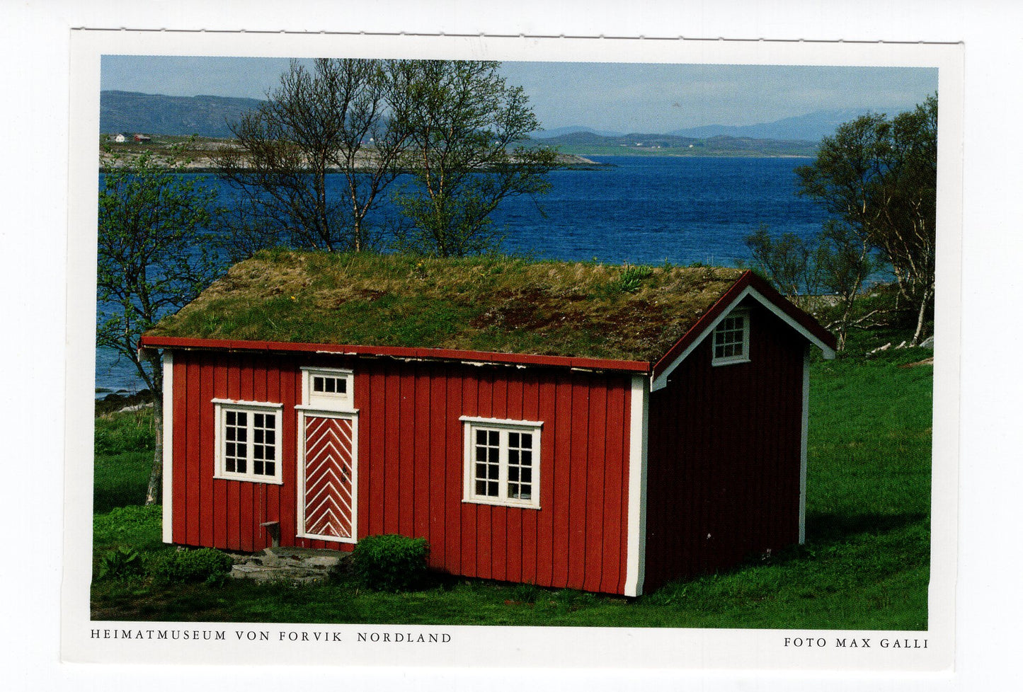 Ansichtskarte Heimatmuseum von Forvik / Norwegen