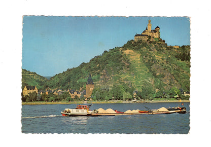 Ansichtskarte Rhein / Marksburg