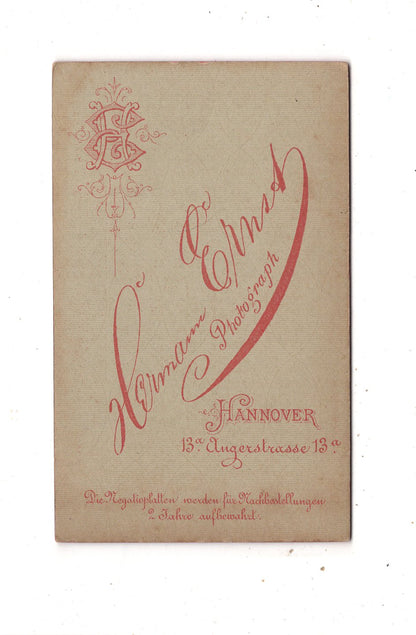 Fotografie Feine Dame - Hannover 1880er