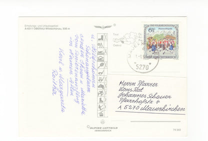 Ansichtskarte Oberau / Wildschönau / Tirol / Österreich