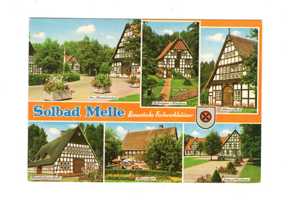 Ansichtskarte Bad Melle / Fachwerkhäuser