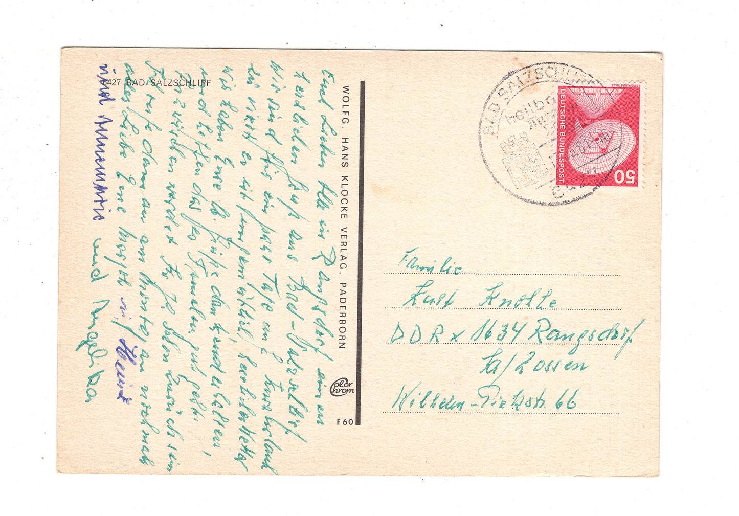 Ansichtskarte Bad Salzschlirf / Hotel Badehof +++ / J1-55