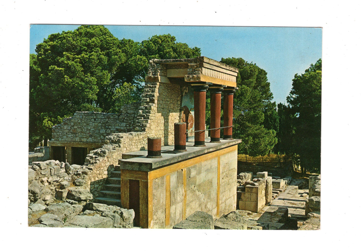 Ansichtskarte Kreta / Knossos / Griechenland / N1-53