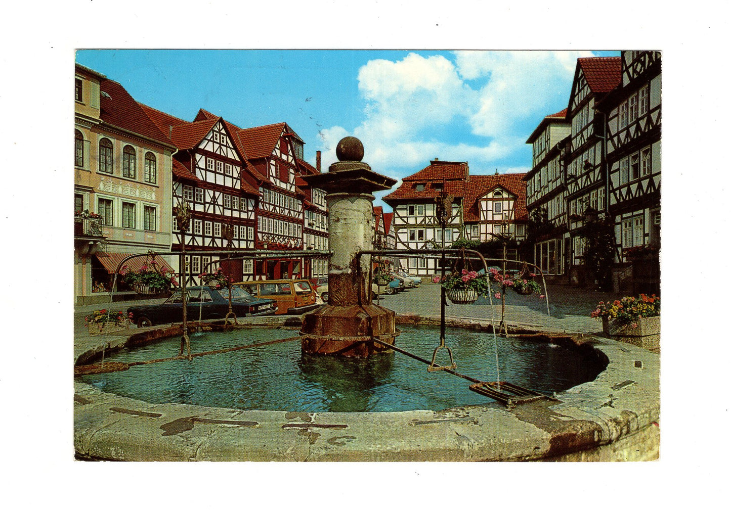 Ansichtskarte Bad Sooden-Allendorf / Marktplatz