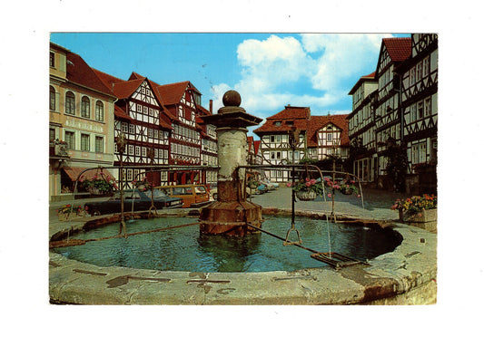 Ansichtskarte Bad Sooden-Allendorf / Marktplatz