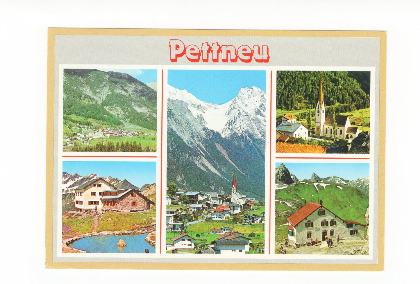 Ansichtskarte Pettneu am Arlberg / Tirol / Österreich