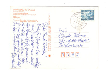 Ansichtskarte Crimmitschau / Kreis Werdau
