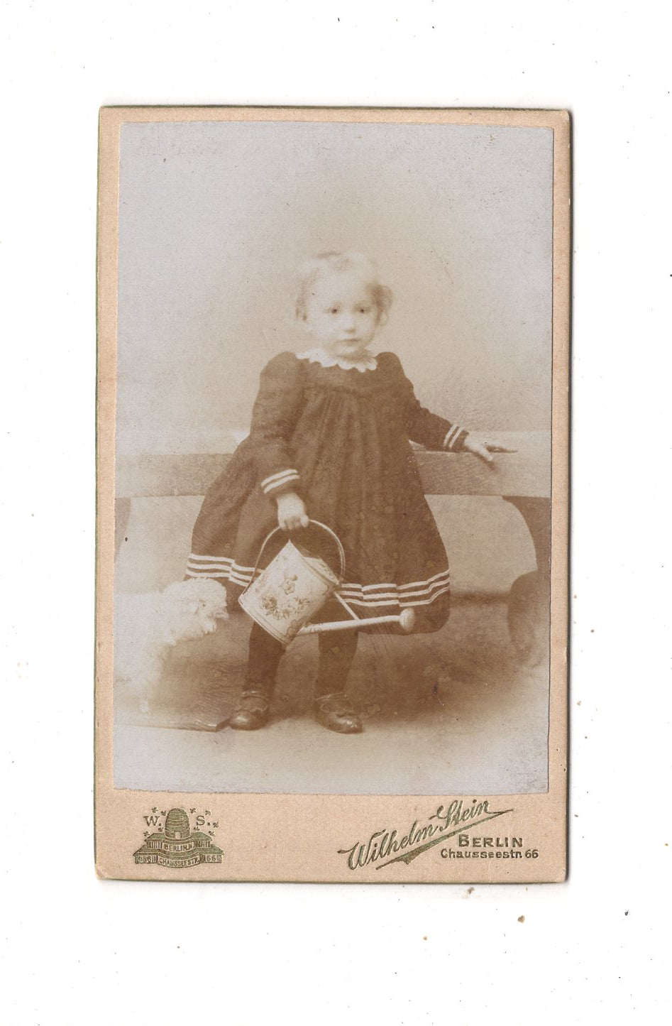 Fotografie Niedliches kleines Kind - Berlin 1890er
