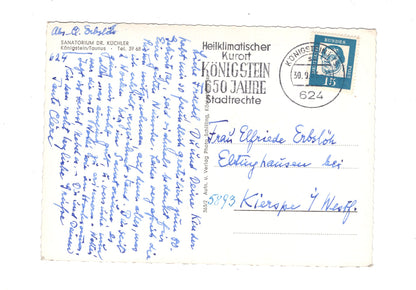 Ansichtskarte Königstein / Taunus / Sanatorium Dr. Küchler