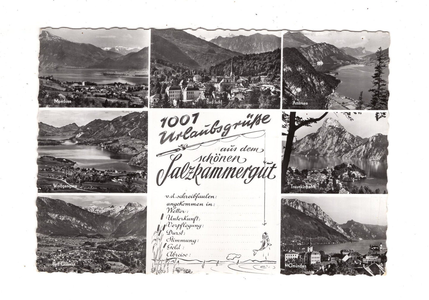 Ansichtskarte Salzkammergut / Österreich / N1-70