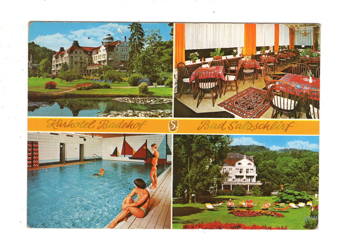 Ansichtskarte Bad Salzschlirf / Kurhotel Badehof  +++ / J1-55