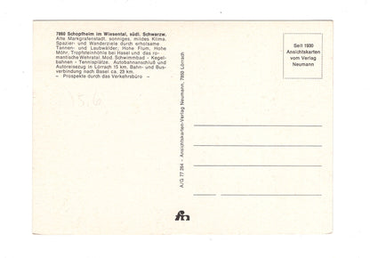 Ansichtskarte Schopfheim im Wiesental / H1-60