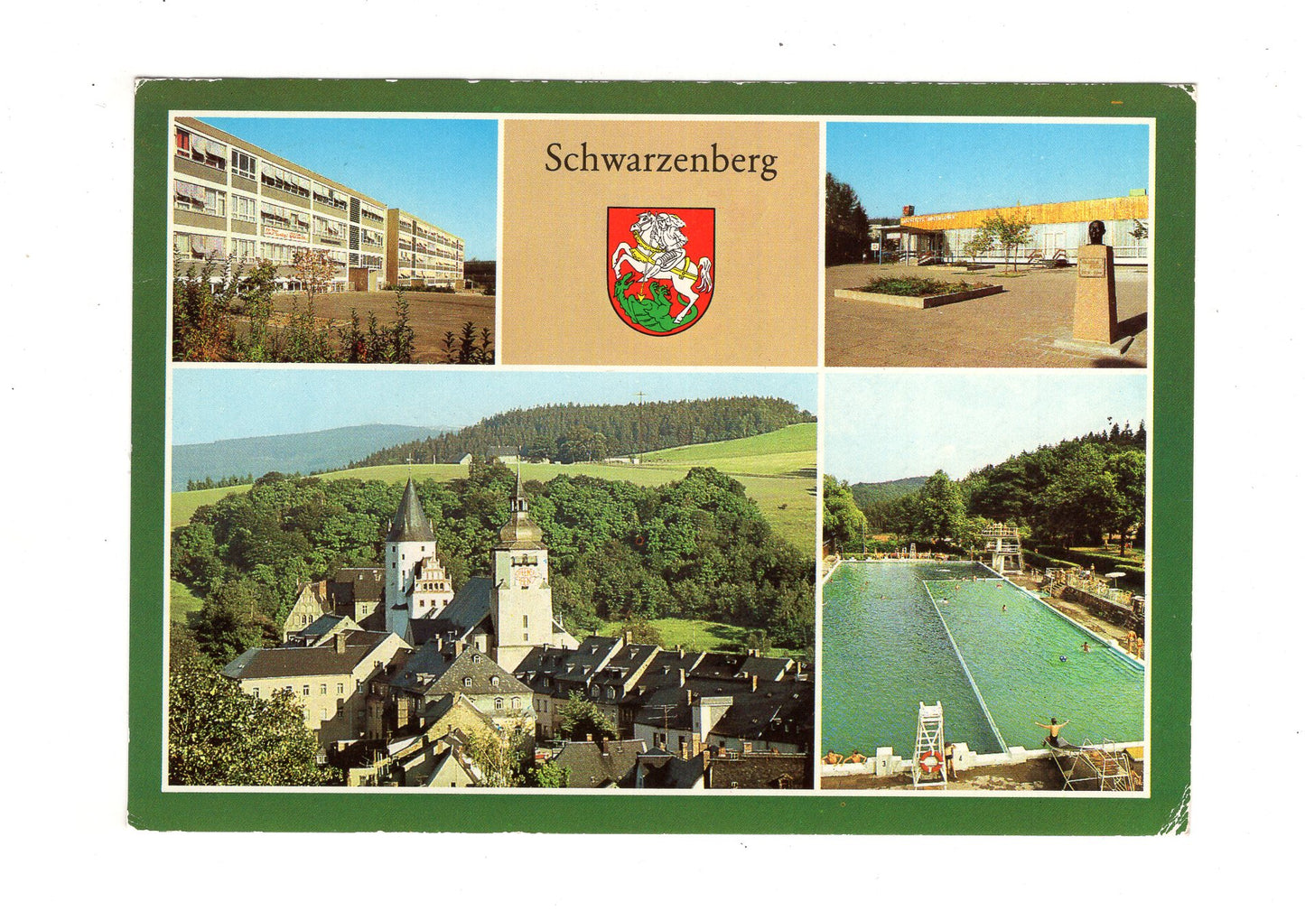 Ansichtskarte Schwarzenberg / Erzgebirge