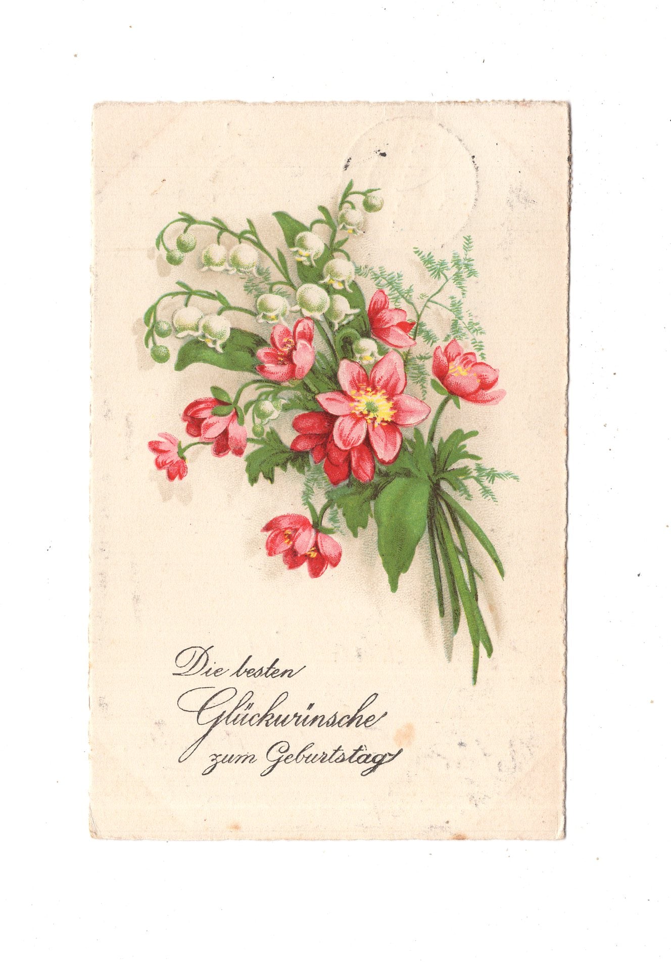 Ansichtskarte Glückwünsche / Glückwunsch zum Geburtstag / L1-62