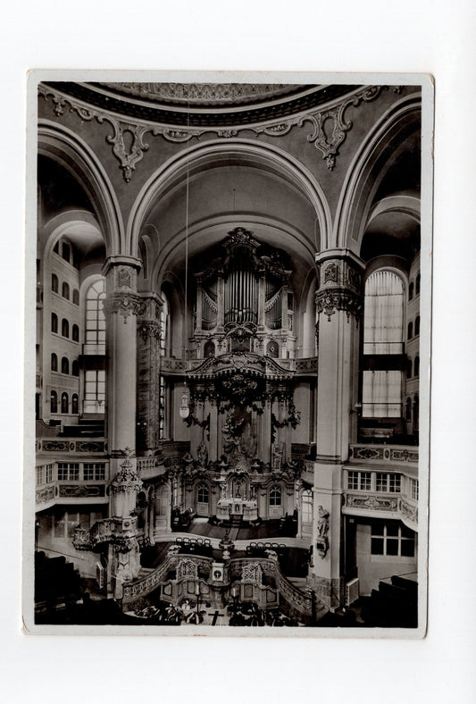 Ansichtskarte Dresden /  Dom (Frauenkirche) / Altarplatz