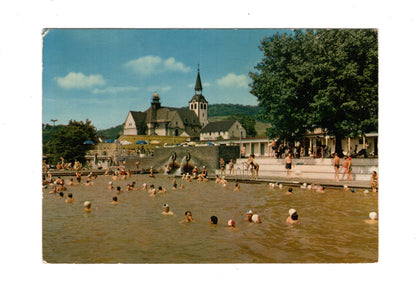 Ansichtskarte Bad Hönningen am Rhein / Thermalschwimmbad