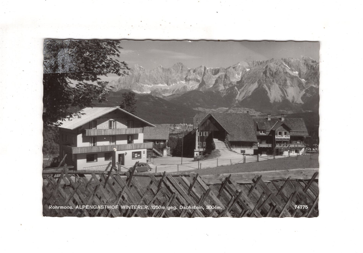 Ansichtskarte Rohrmoos / Alpengasthof Winterer