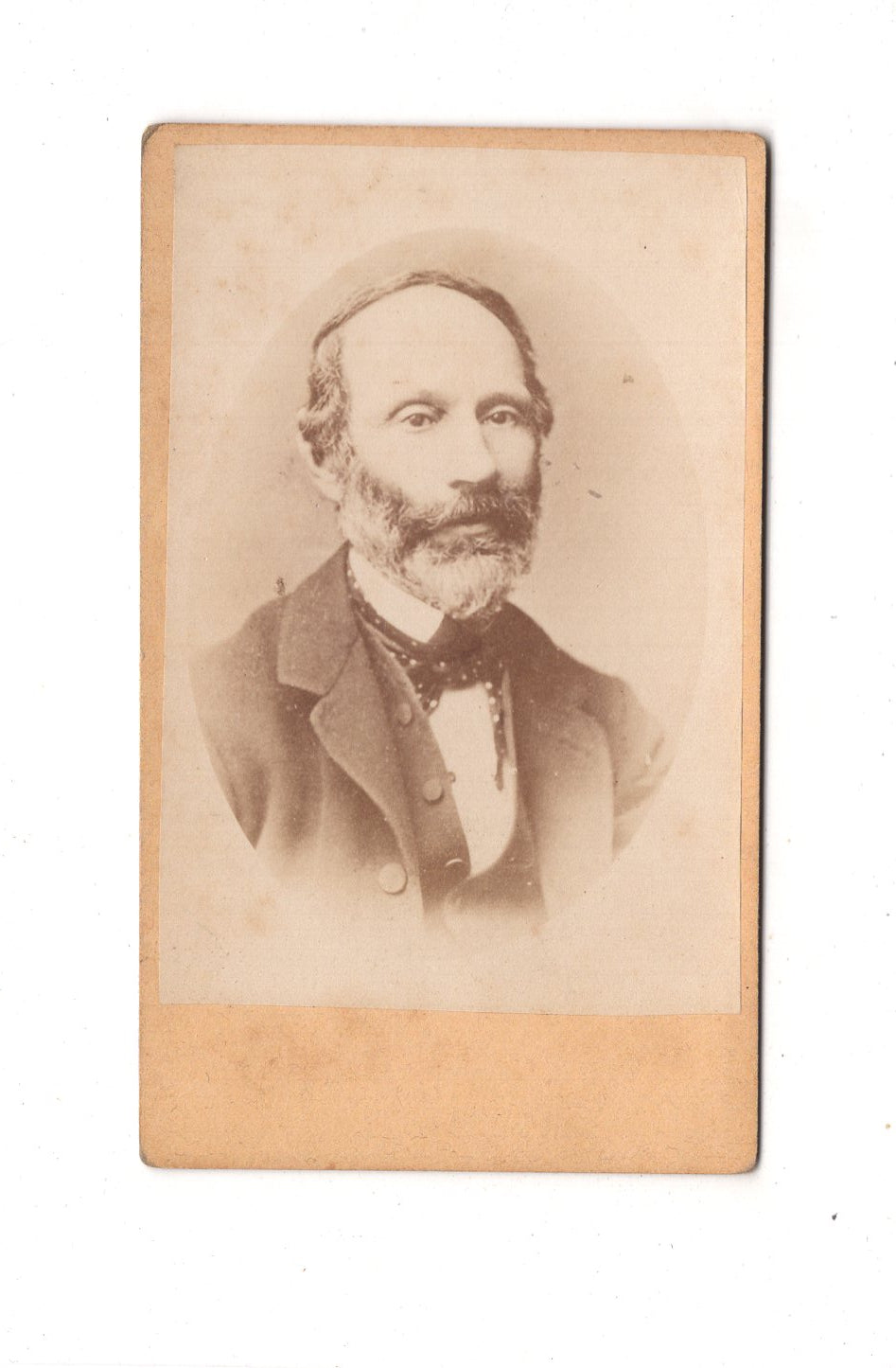 Fotografie Herrenportrait - unbekannter Ort um 1870