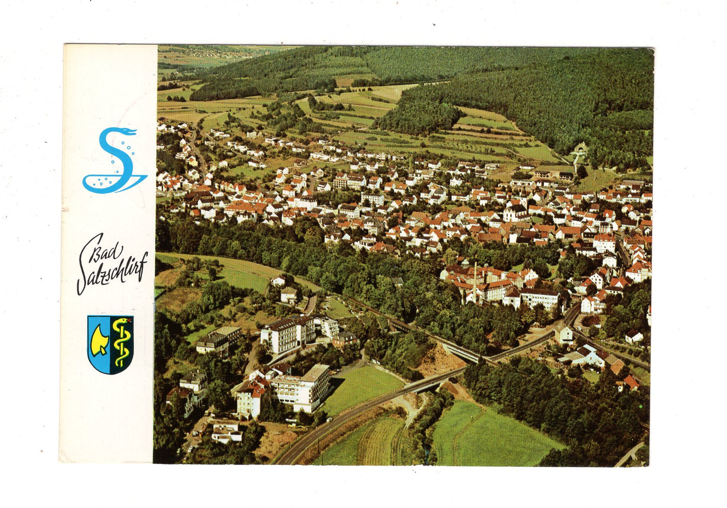 Ansichtskarte Bad Salzschlirf / Luftbild +++ / J1-55