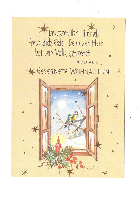 Ansichtskarte Feiertage / Frohe Weihnachten / K1-66