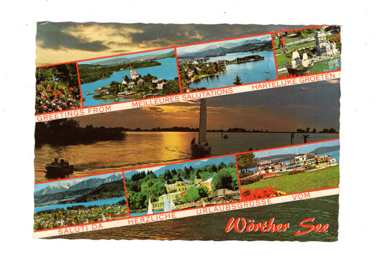 Ansichtskarte Wörthersee / Kärnten / Österreich