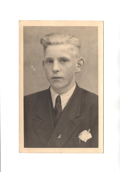 Ansichtskarte / Foto Feiner Junge / benannt - Kreis Diepholz 1942