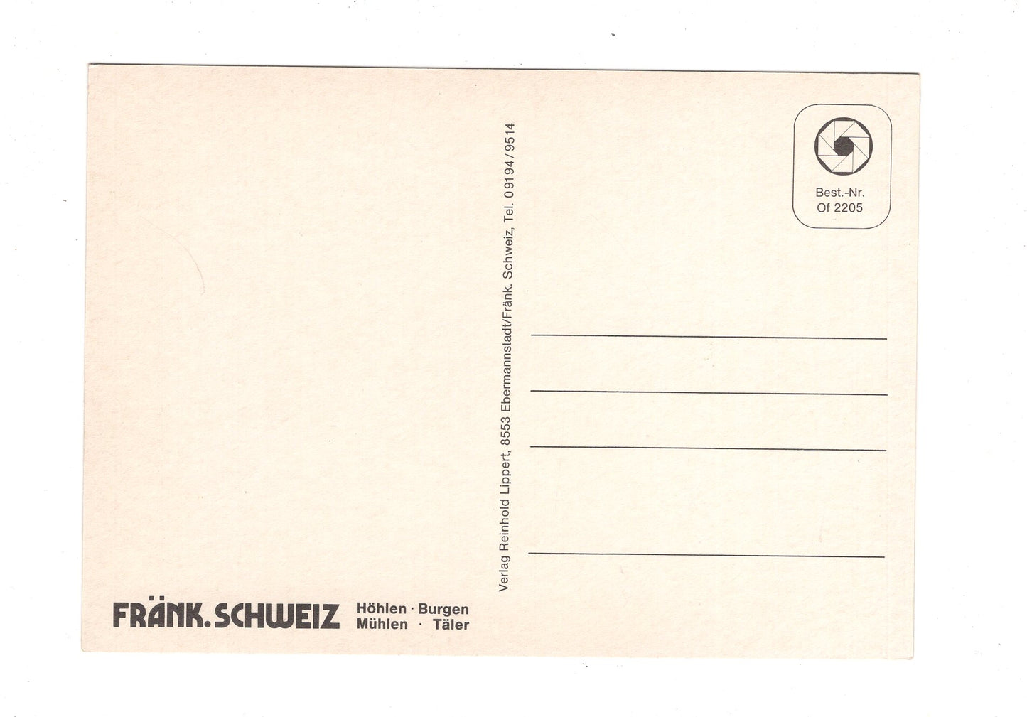 Ansichtskarte Gößweinstein / Fränkische Schweiz / H1-60