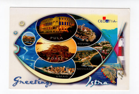 Ansichtskarte Istrien / Kroatien