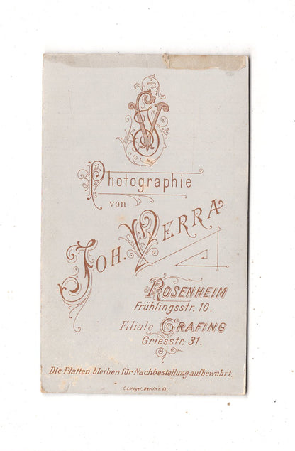 Fotografie Damenportrait - Rosenheim & Grafing 1890er